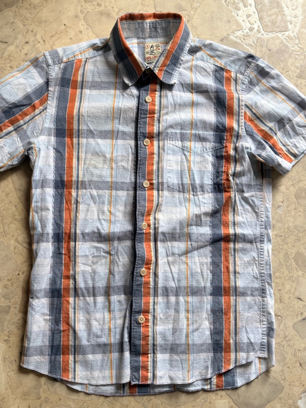 Hollister Plaid Button-Up | S